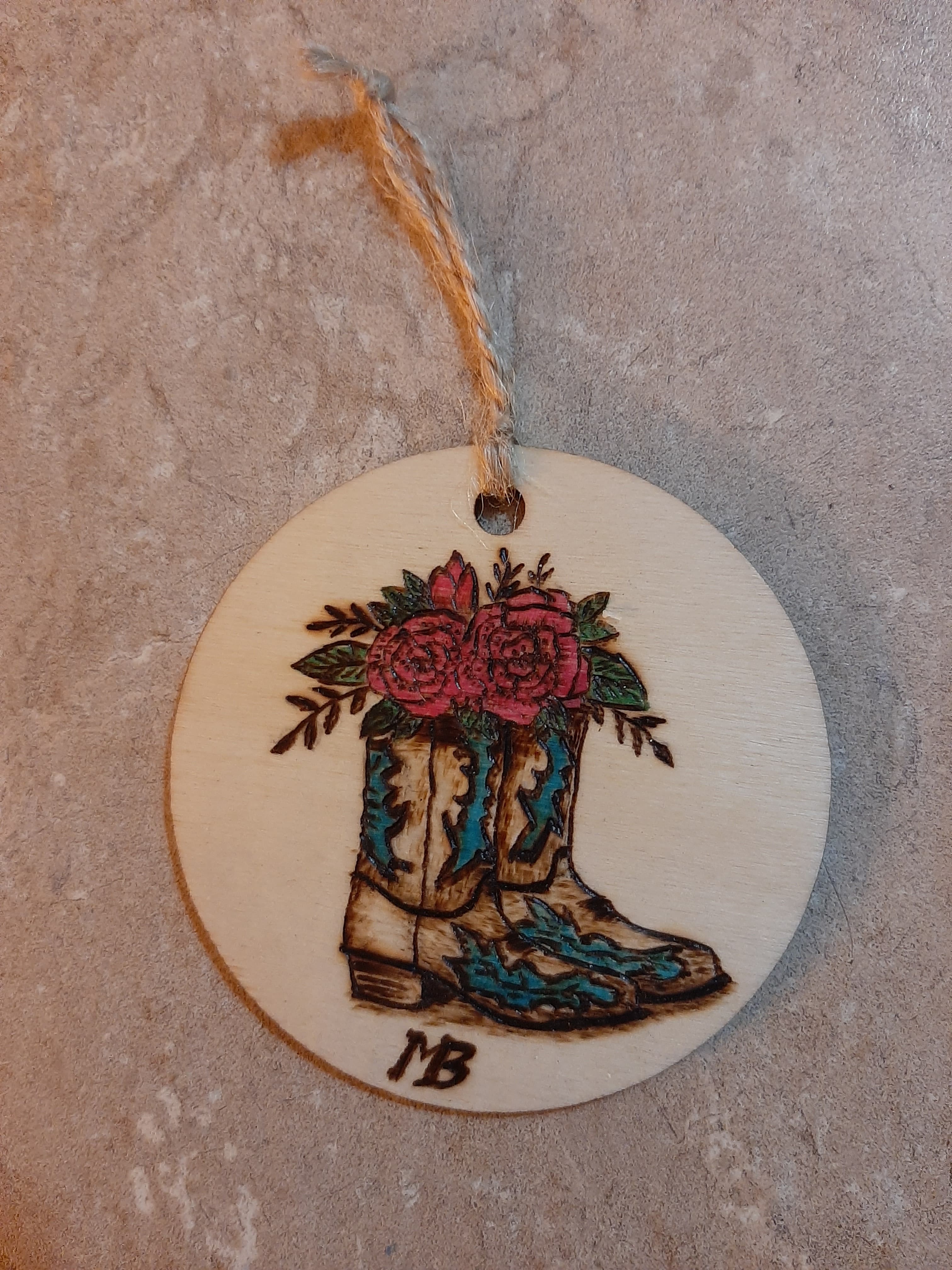 Bottes Cowgirl/Fleurs